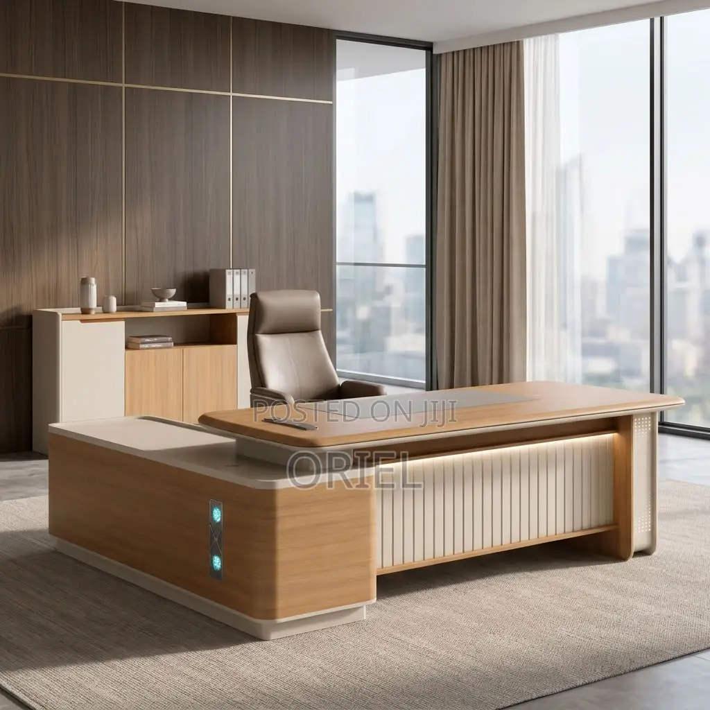 Office Desk : Commercial Executive Office Desk- 1800MM