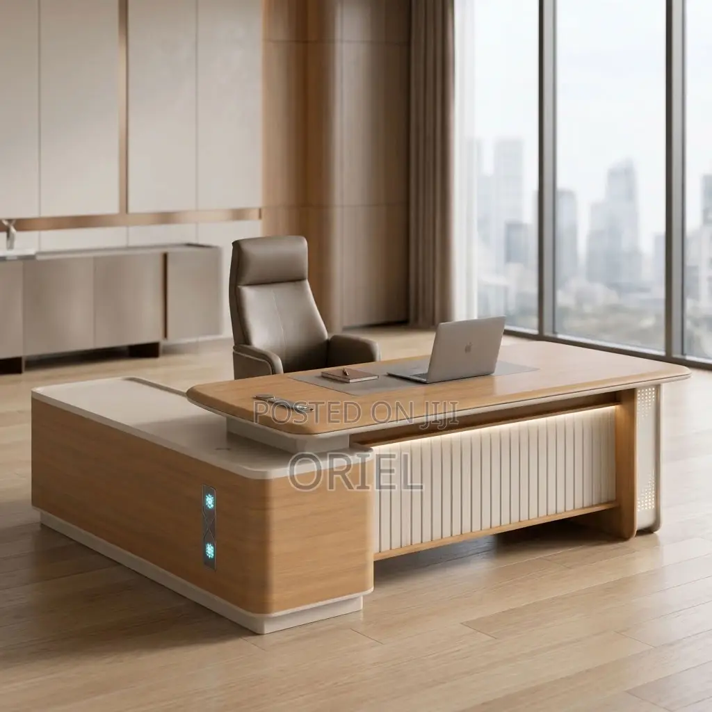 Office Desk : Commercial Executive Office Desk- 1800MM