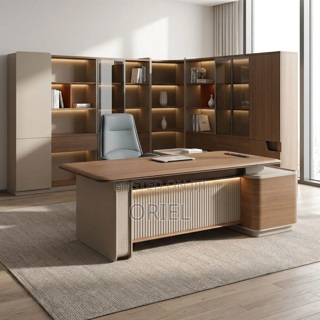 Office Desk : Commercial Executive Office Desk- 1800MM