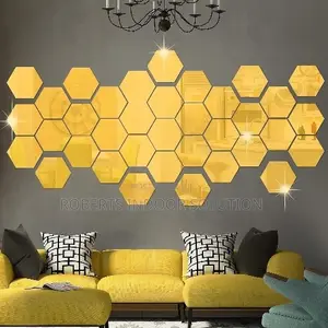 Hexagon Designer Real Mirror
