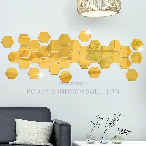 Multifunctional Decoration - Hexagonal Mirrors