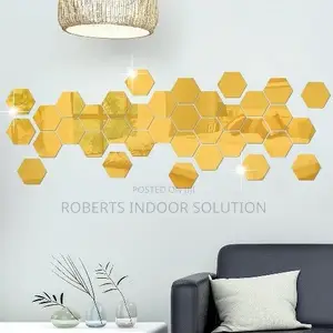 Multifunctional Decoration - Hexagonal Mirrors