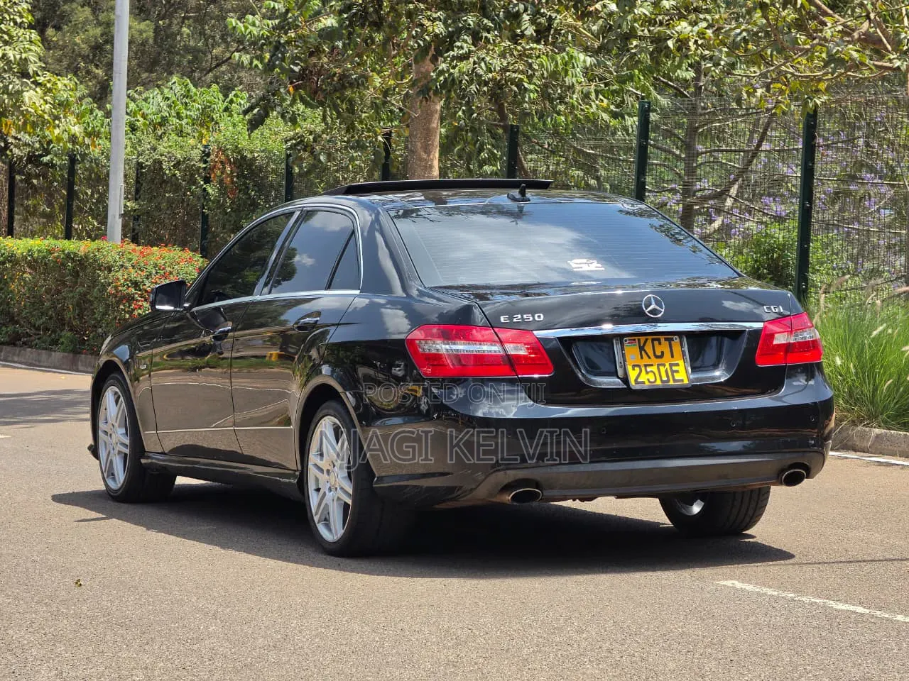 Mercedes-Benz E250 2011 Black