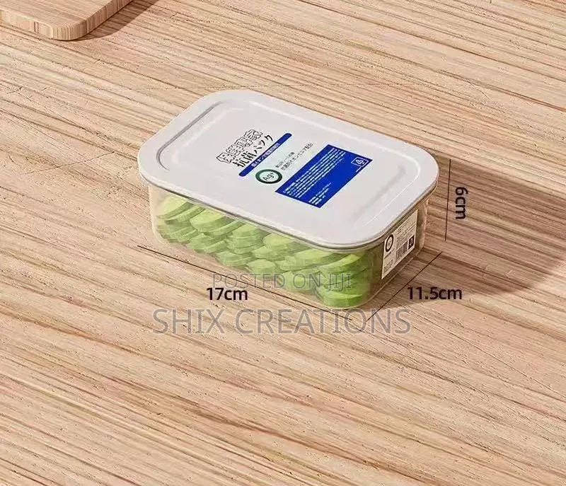Stackable Fridge/Freezer Food Containers With Lids