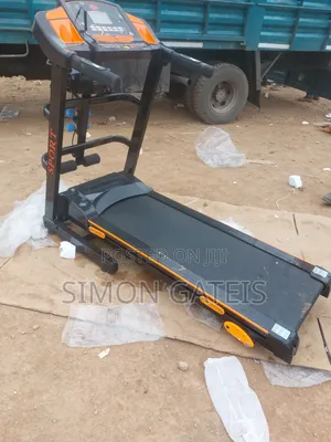 Treadmill With a Massager