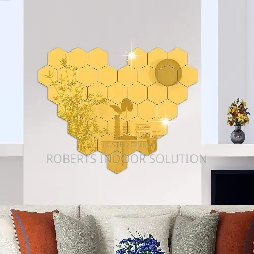 Self-Adhesive Gold Mirrors