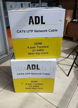 ADL CAT6 Internet Network Cable 305 Metres – Quality LAN Cable