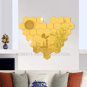 Self-Adhesive Gold Mirrors