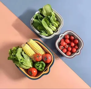 Multipurpose 8 in 1 Plastic Kitchen Colander