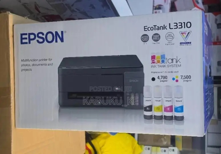 Epson EcoTank L3310 All-in-One Printer – Continuous Ink Tank System