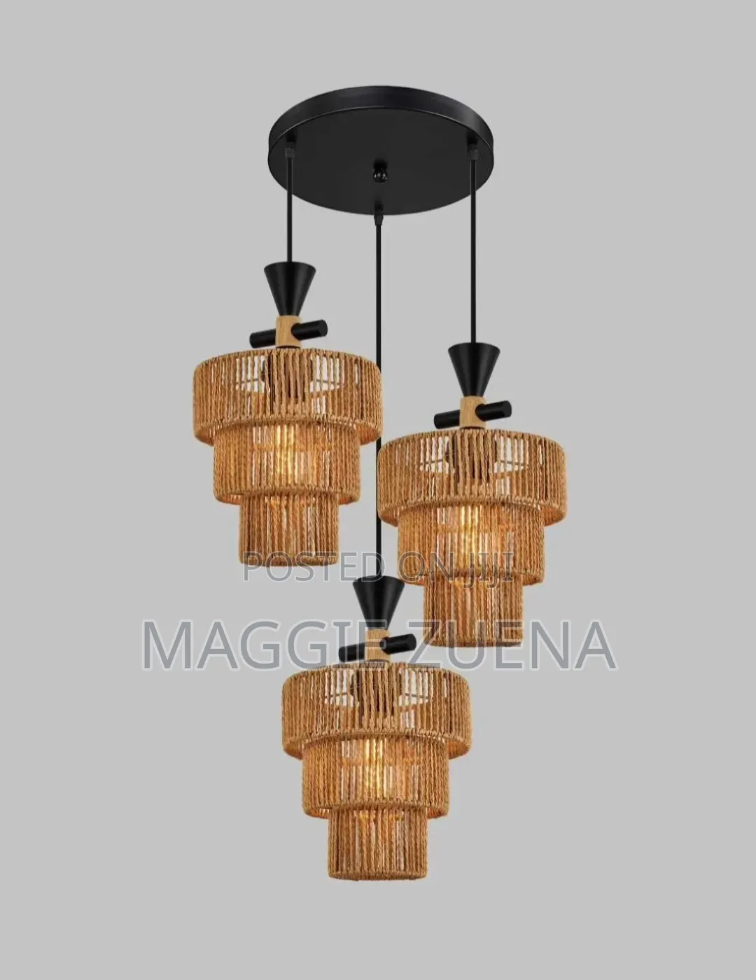 Wooven Pendant Lights