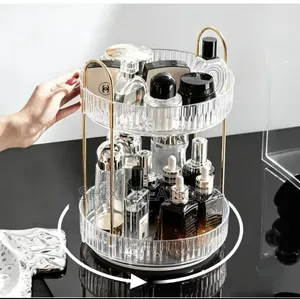 Rotating Lazy Susan Cosmetic Organizer