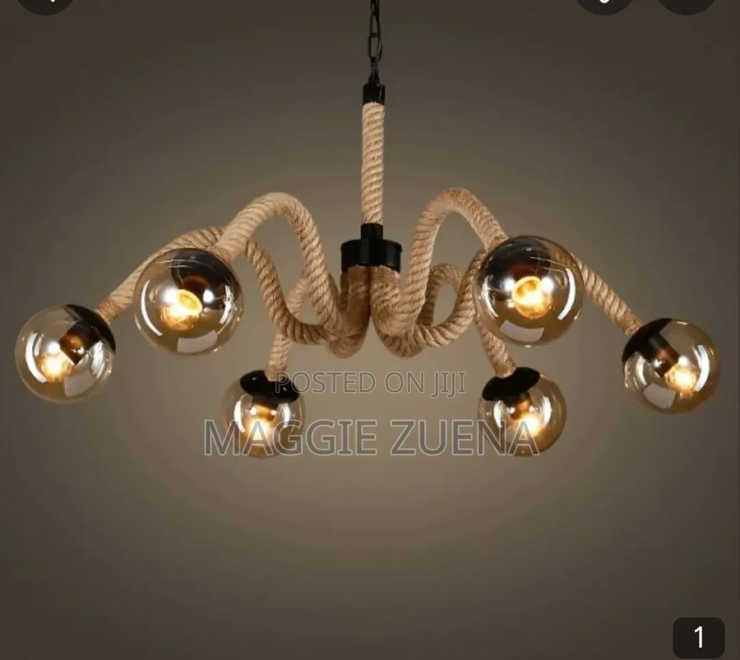 Bamboo Chandelier