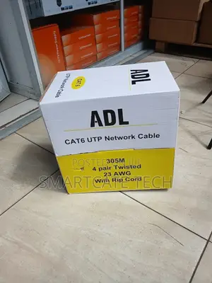 ADL CAT6 LAN Cable 305M Roll – For Routers, Switches and Networking