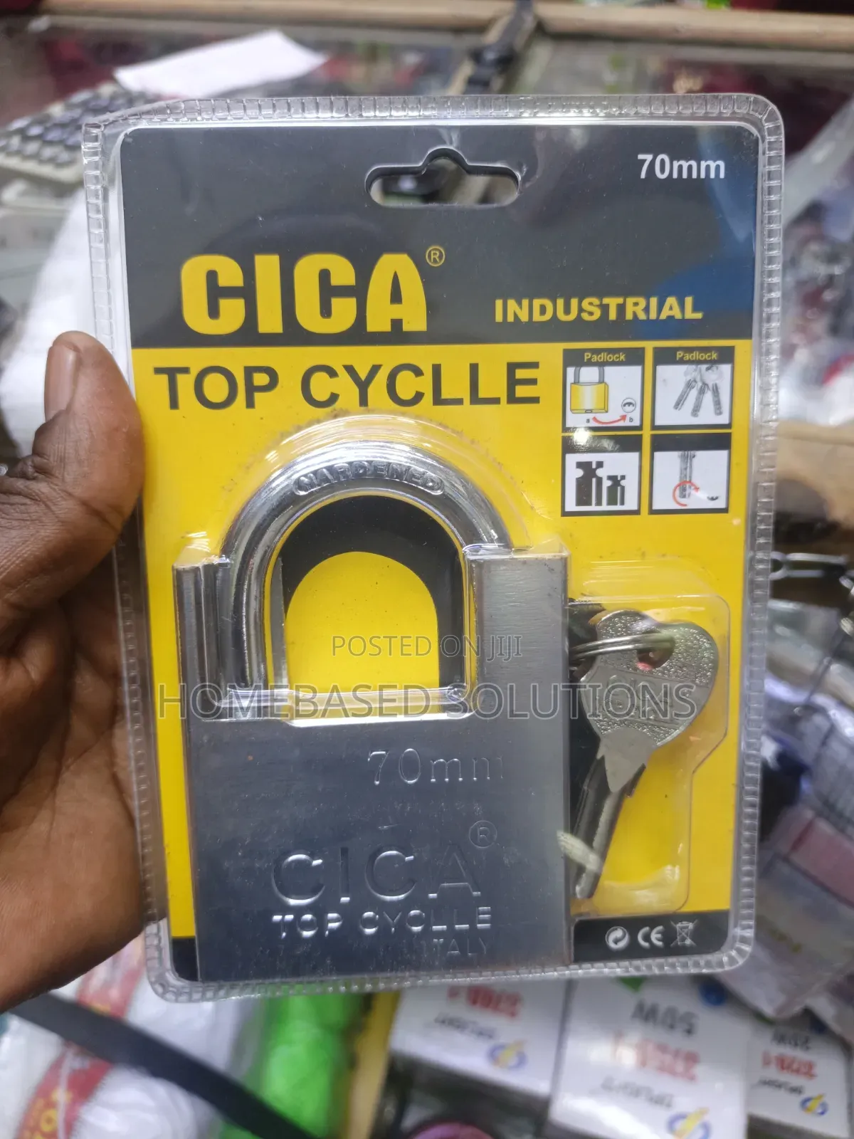 Cica 70mm Top Security Padlock