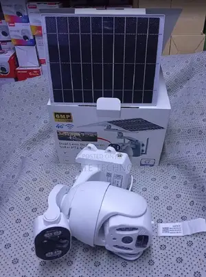 CCTV Kit UBOX 6MP 4G Dual Lens Solar Power PTZ Camera