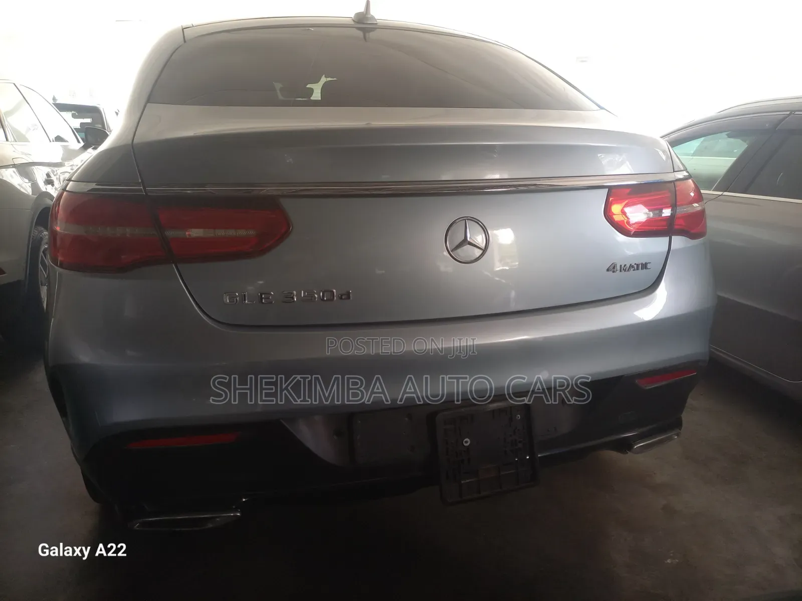 Mercedes-Benz GLE-Class GLE 350d 4MATIC 2015 Blue