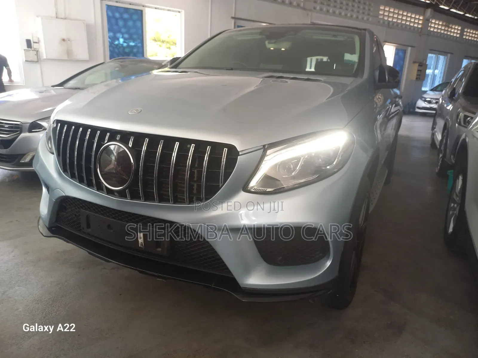 Mercedes-Benz GLE-Class GLE 350d 4MATIC 2015 Blue
