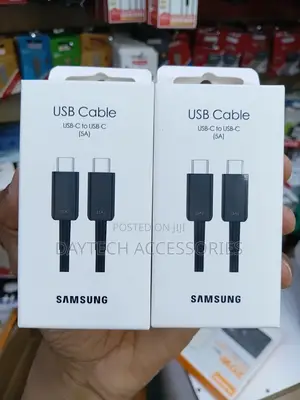 Samsung USB-C to USB-C (5A) Fast-Charging and Data-Sync Cables