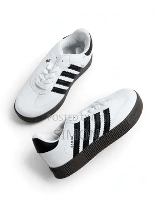 Samba Double Sole (White ) and Single Sole (Black)