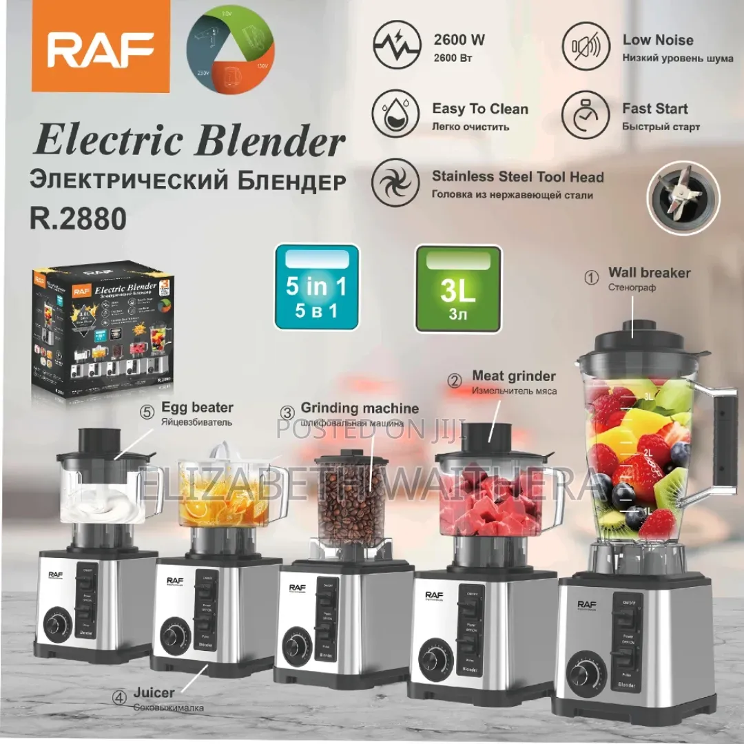 5 in 1 Raf Electric Blender