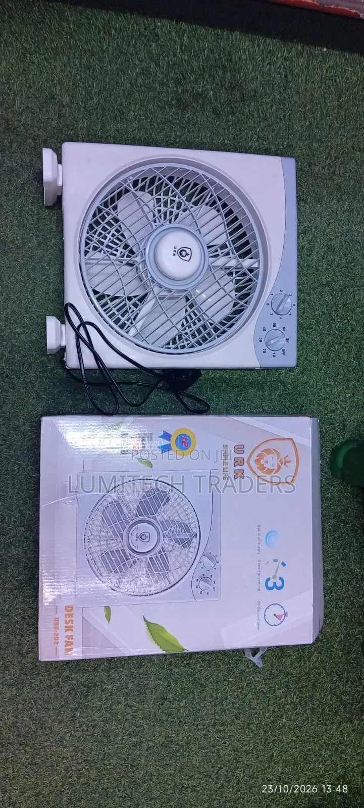 Electric Box Table Fan