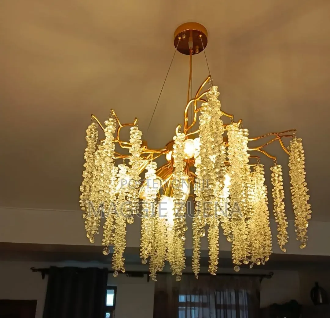 Crystal Ceiling Light