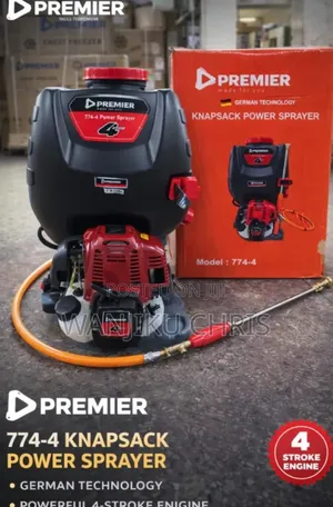 Premier Germany Petrol Knapsack Power Sprayer 4 Strokes