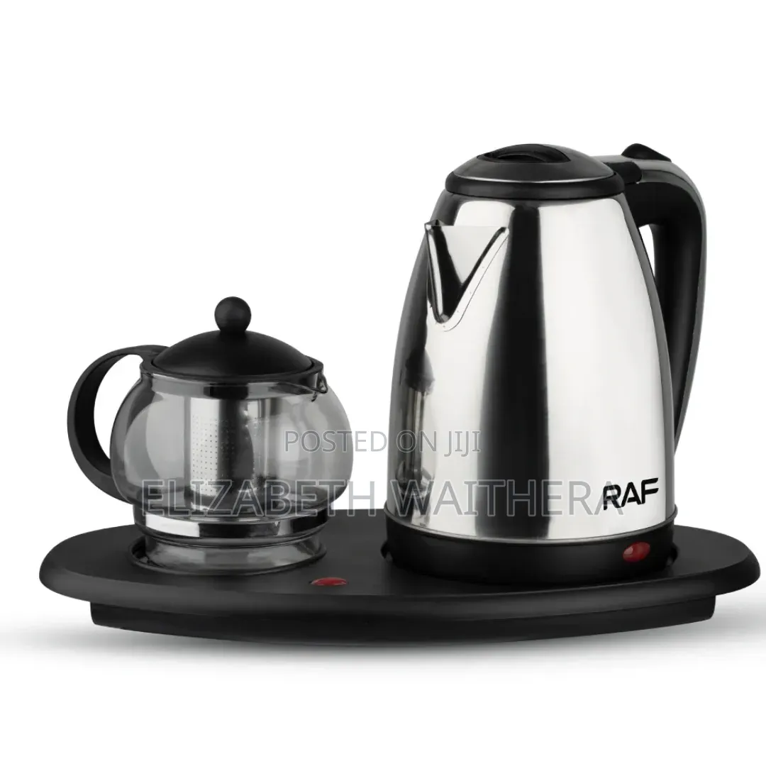 Electric Kettle Plus a Tea Pot