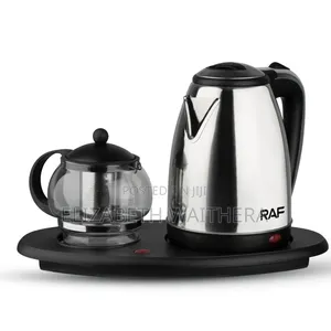 Electric Kettle Plus a Tea Pot