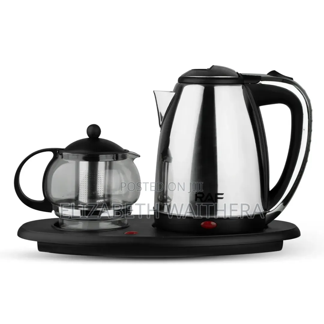 Electric Kettle Plus a Tea Pot