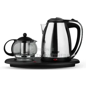 Electric Kettle Plus a Tea Pot