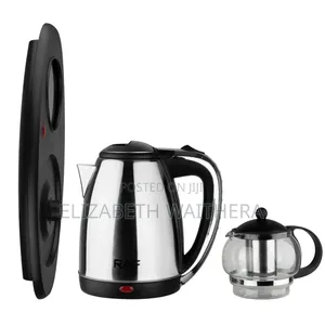 Electric Kettle Plus a Tea Pot
