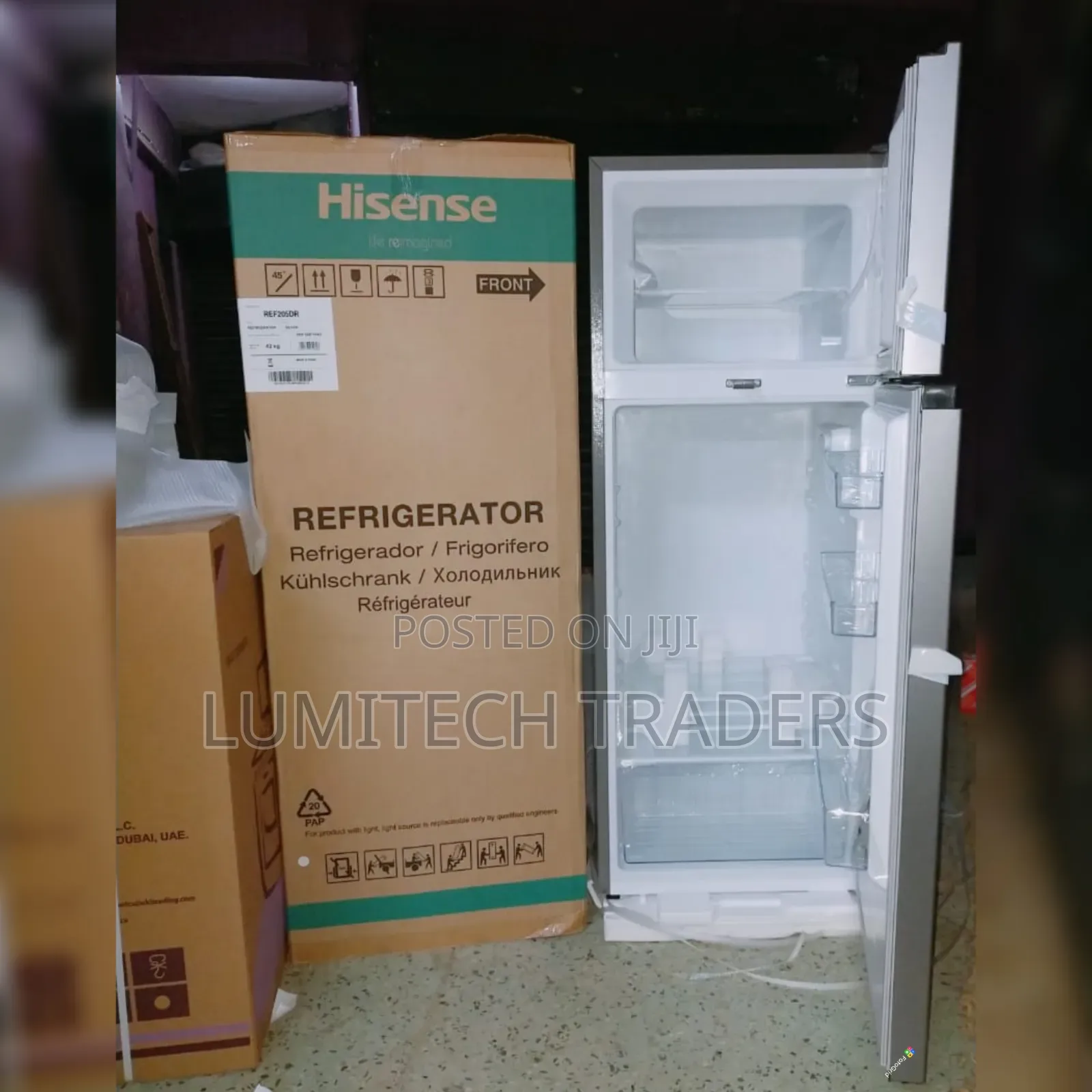 Hisense Fridge 128 Liters Double Door REF128DR (2YRs WRTY)
