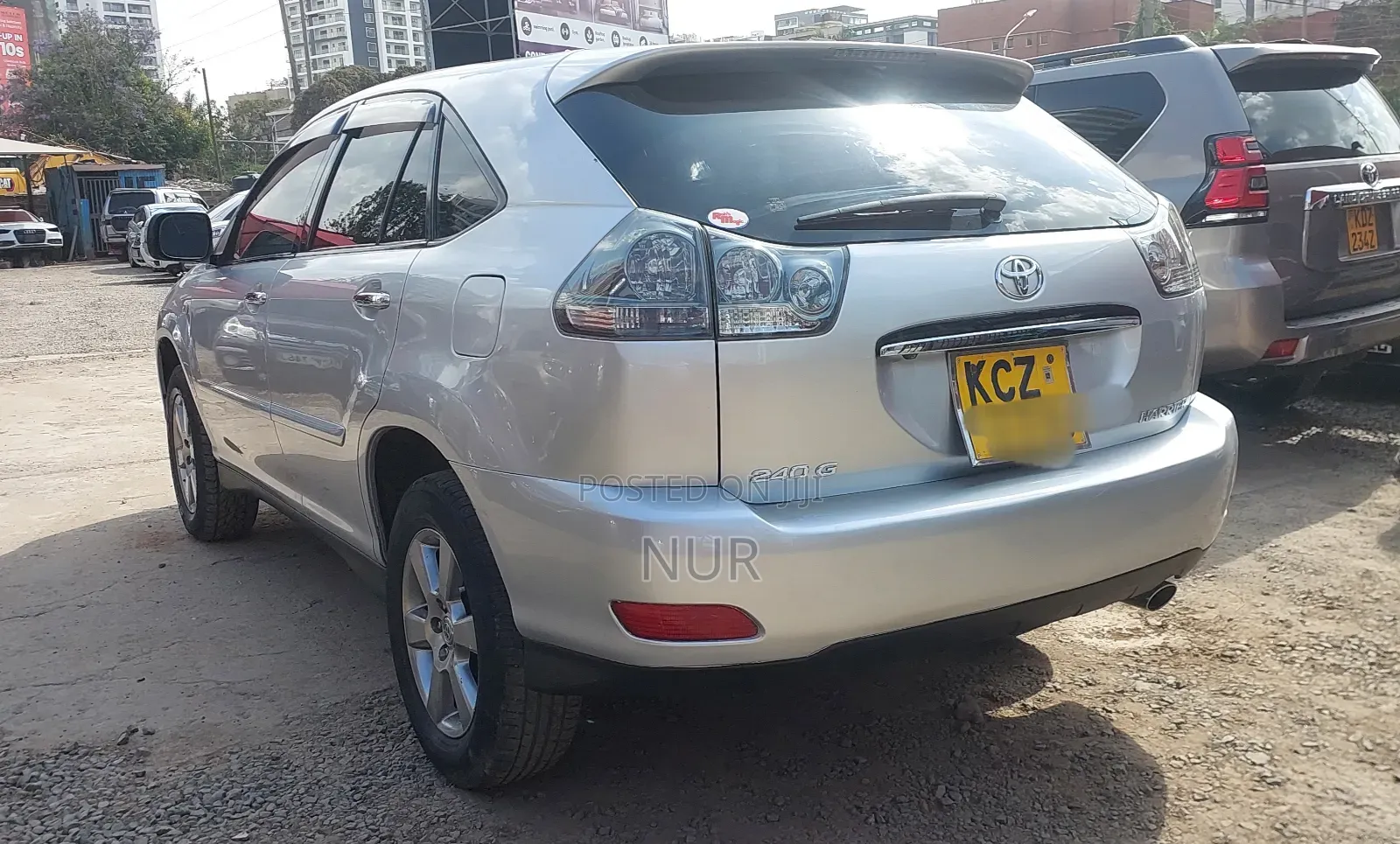 Toyota Harrier 2013 Silver