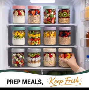 3pcs Set Glass Food Storage Containers