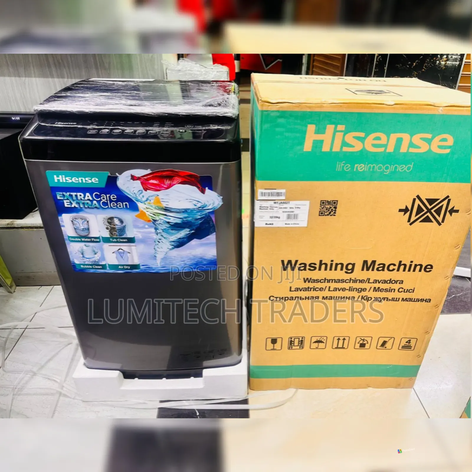Hisense 11Kg Top Load Fully Automatic Machine
