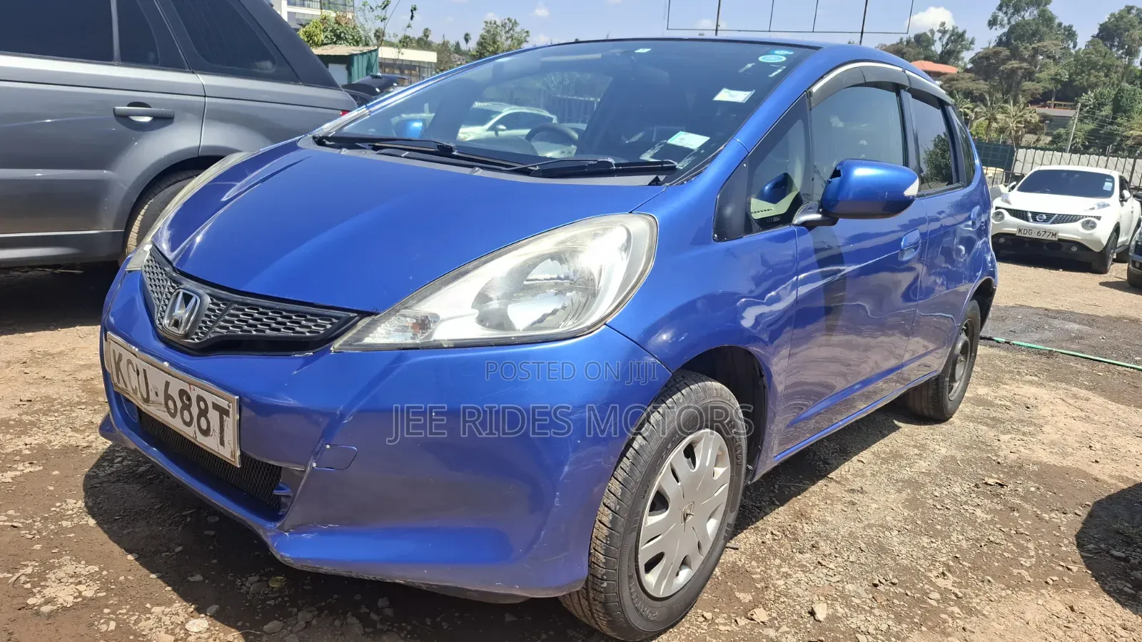 Honda Fit Automatic 2012 Blue