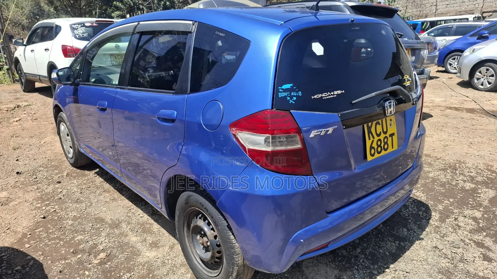 Honda Fit Automatic 2012 Blue
