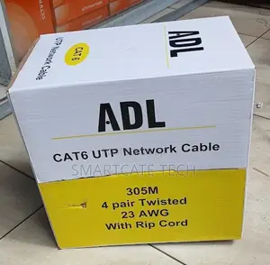 ADL CAT6 UTP Cable 305M – Professional Ethernet Installation Cable