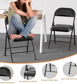 Leather Foldable Office Chairs