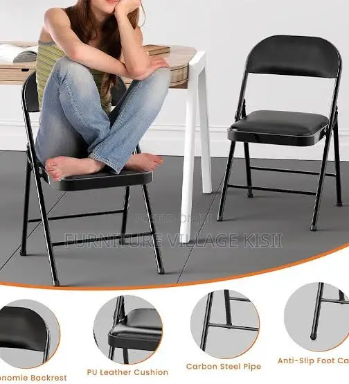 Leather Foldable Office Chairs