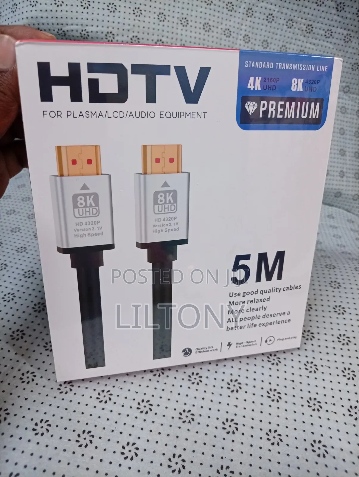 5mtrs High Speed HDMI Cable Version 2.0