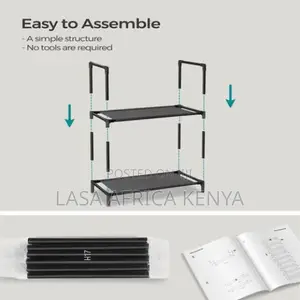 10 Tier Tall Shoe Rack Organizer Space Saving Shoe Storage