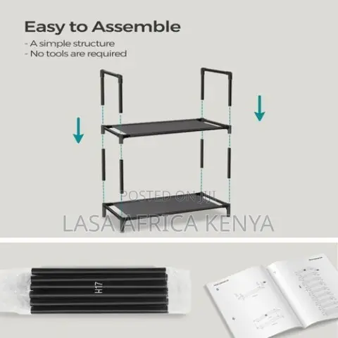 10 Tier Tall Shoe Rack Organizer Space Saving Shoe Storage