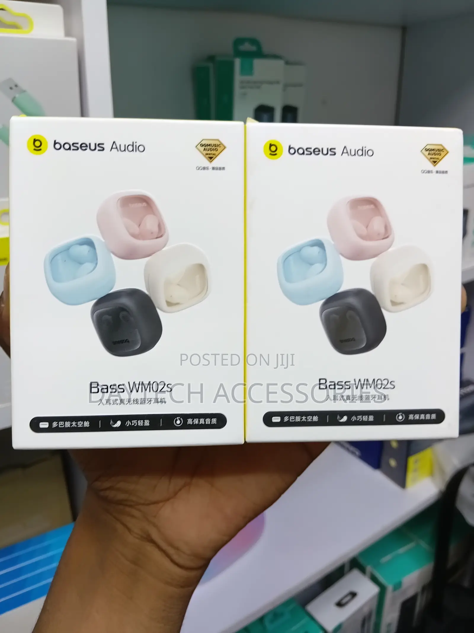 Baseus Bass WM02s True Wireless Earbuds.