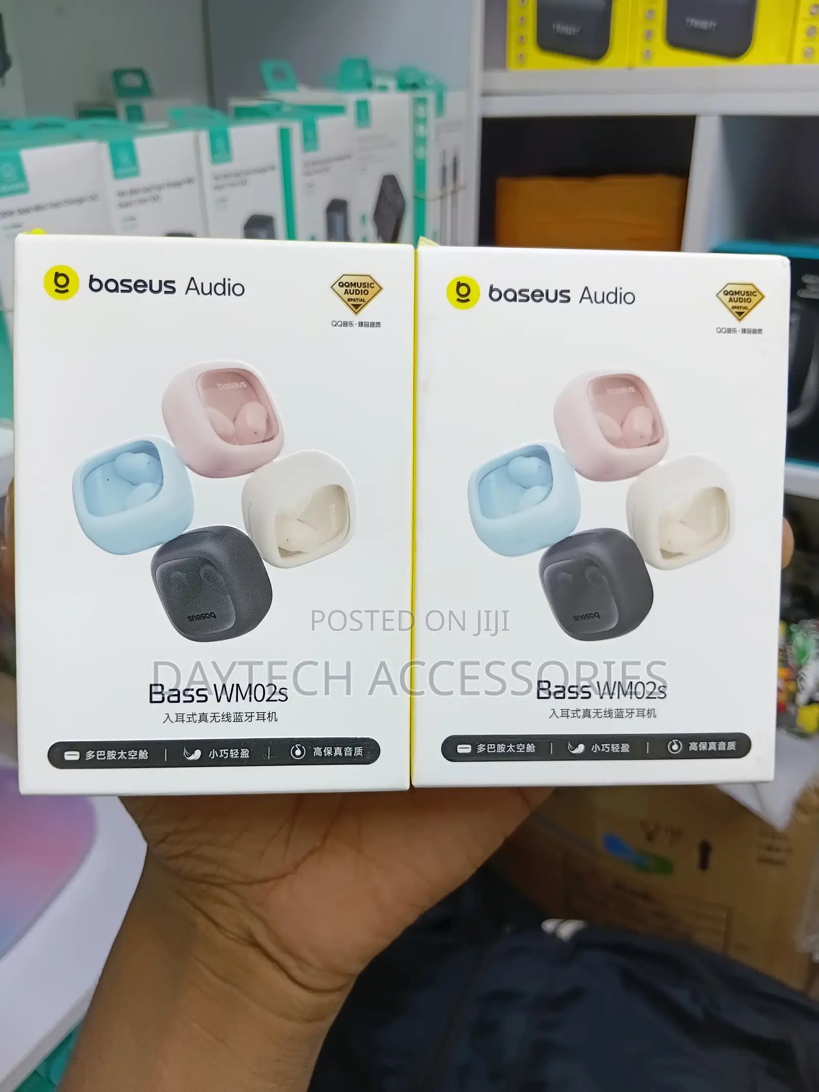 Baseus Bass WM02s True Wireless Earbuds.