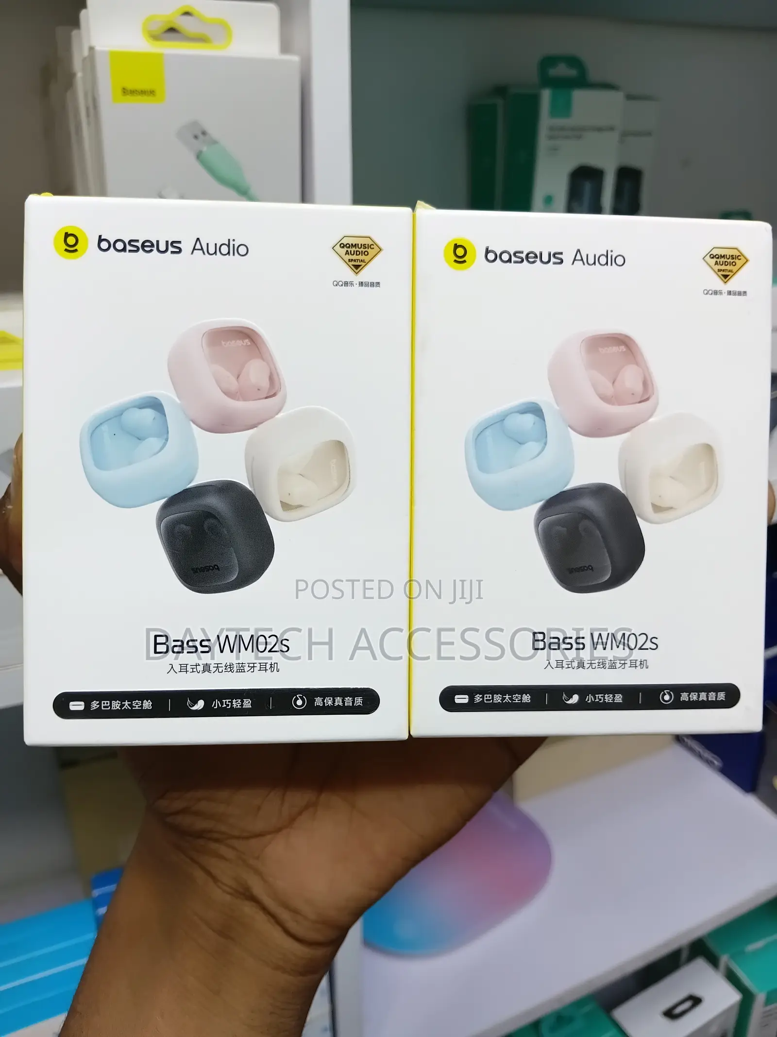 Baseus Bass WM02s True Wireless Earbuds.