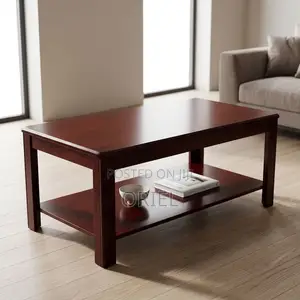 Modern Wooden Office Coffee Table for Boardrooms and Reception Areas