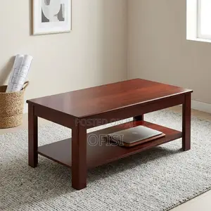 Coffee Table; Mahogany Office Centre Table
